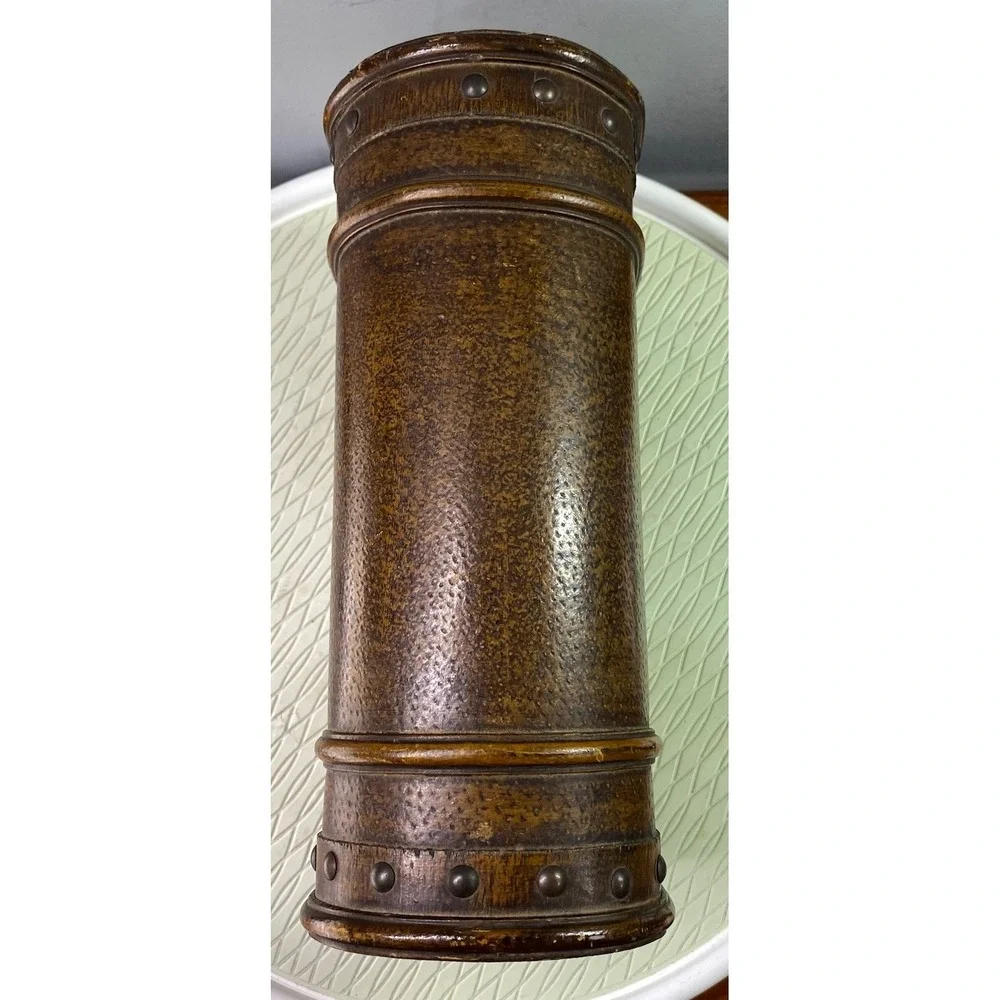Vintage Decorative Wooden Keepsake Jewelry‎ Treasure Chest Storage Box W/Clasp